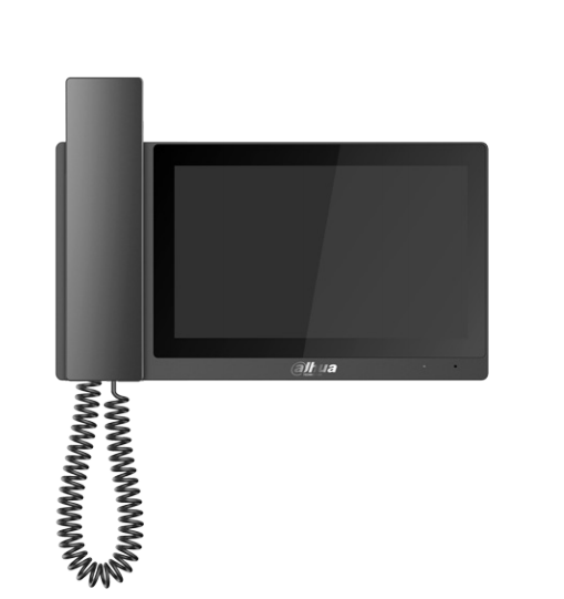 Монитор домофона IP 7" DAHUA DH-VTH5221E-H, черный