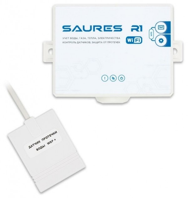 Комплект Saures - Датчик протечки воды Wi-Fi
