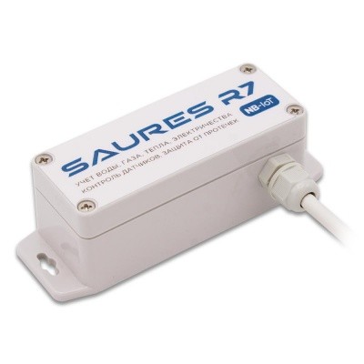 Контроллер Saures R7 m1, NB-IoT, SIM-чип МТС, вывод сбоку