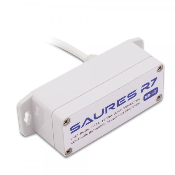 Контроллер Saures R7 m2, NB-IoT, SIM-чип МТС, вывод снизу (СНЯТ)
